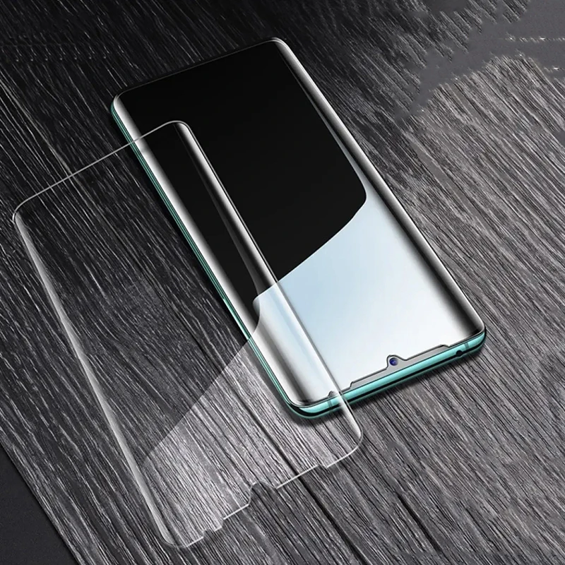 100pcs 3D Curved Full Cover Case Friendly Tempered Glass UV Nano Liquid Protector For Huawei P30 P20 Mate 20 Pro RS With Package
