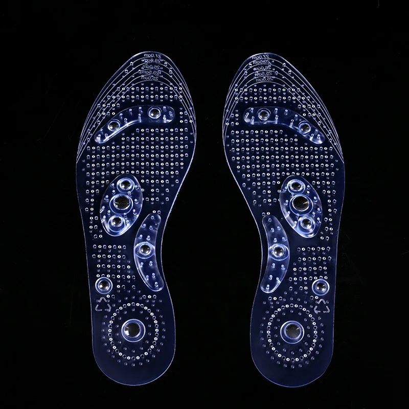 Weight Loss Insole Magnetic Therapy Weight Loss Insole Massage Foot Care Insole Silicone Gel Insert Health Massage Insole