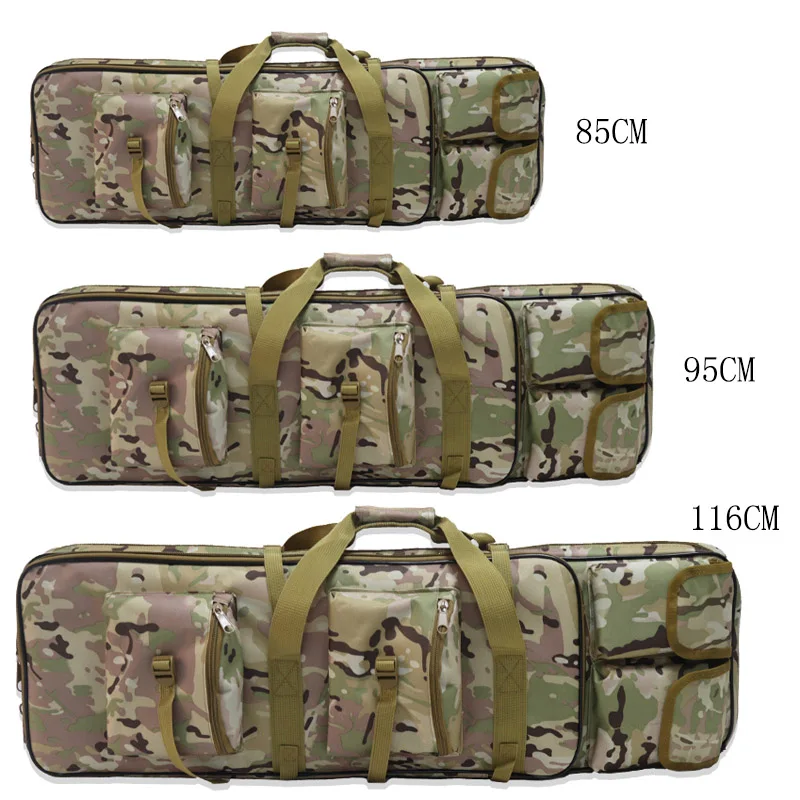 Military 85/95/116cm Rifle Bag Case Heavy Gun Bag Backpack Tactical Sniper Carbine Airsoft Protection Gun Backpack Hunting Bag