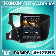 

10.4" Tesla Style Screen For Mitsubishi Outlander 2014 2015- 2018 Android 9 Car Radio Multimedia Video DVD Player Navigation GPS