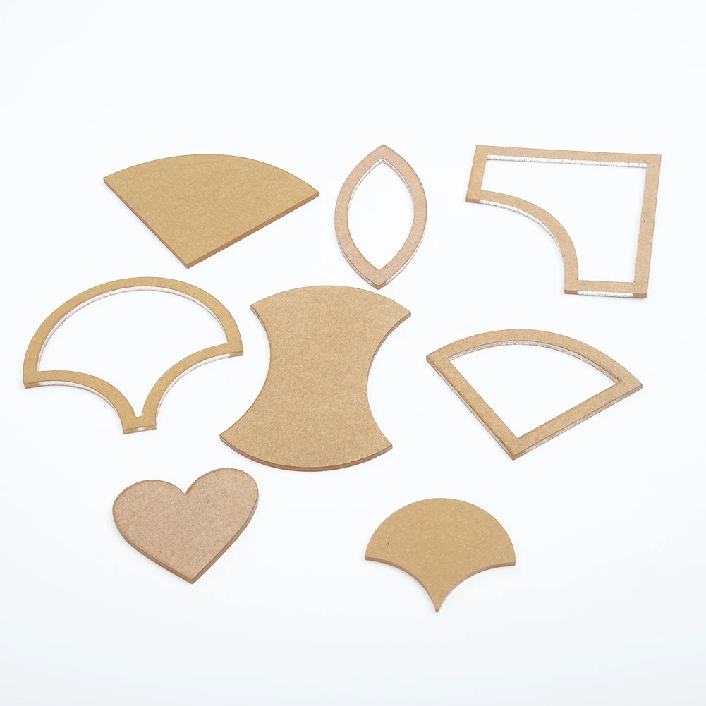 54 шт многоразовые смешанные Стёганое одеяло шаблон пластиковые DIY инструмент для