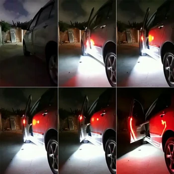 

2pcs Warning light Welcome Lamp Flowing LED Light Strip Anti-collision