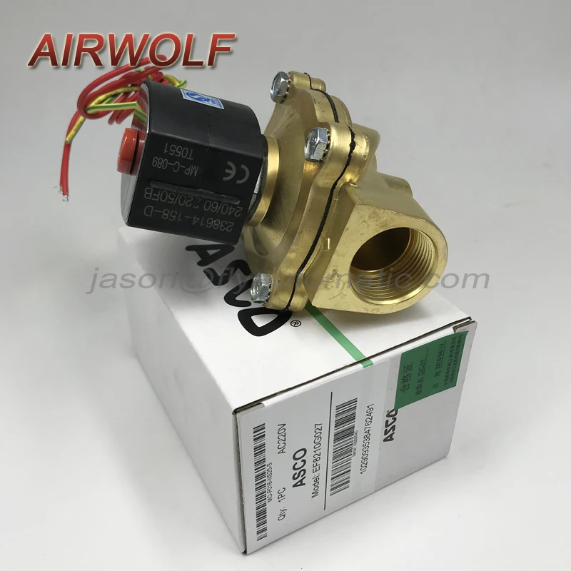ASCO EF8210G027 1 дюйм Медь тела взрывозащищенный Соленоидный клапан