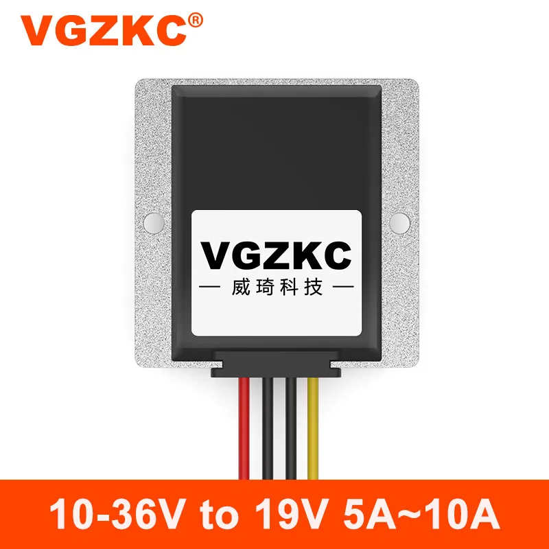 VGZKC 10-36V to 19V 1A 2A 3A 5A 8A 10A 15A 20ADC power regulator 12V24V to 19V buck-boost module DC-DC converter