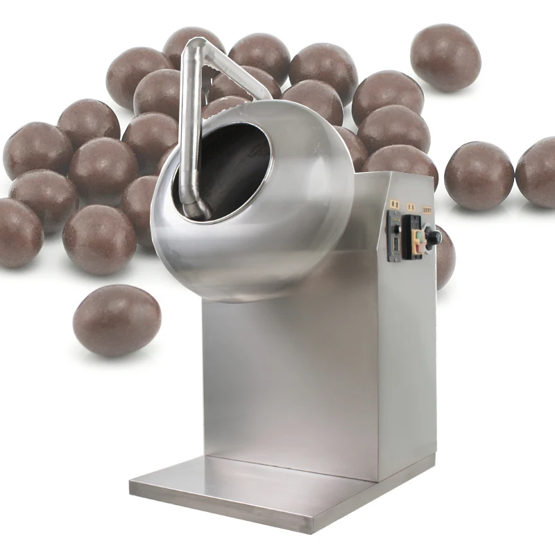 

Small Sugar Film Coating Pan Machine for Tablet/Chocolate/Dragee/Peanut