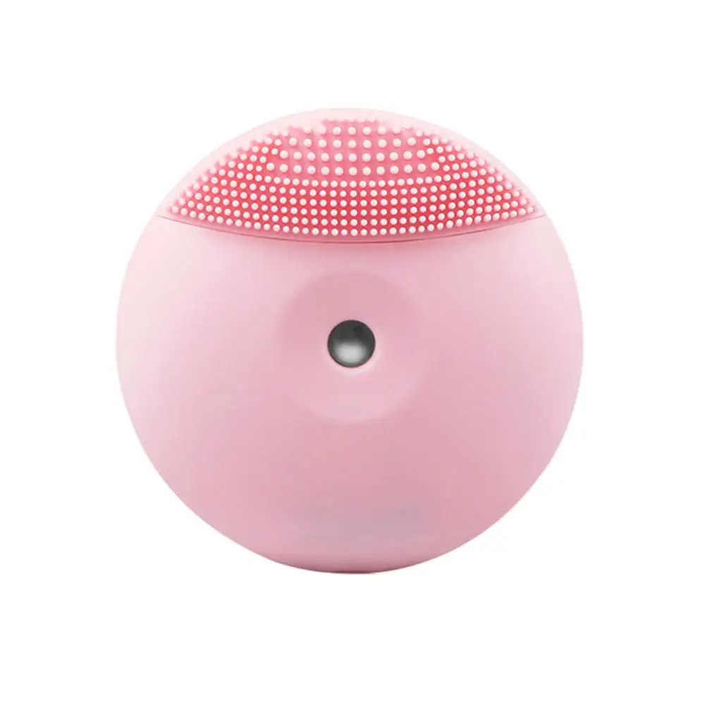 

Multi-function Mini Electric Facial Cleansing Brush & Nano Mist Sprayer Blackhead Remove Face Spray Silicone Brush Beauty Tools