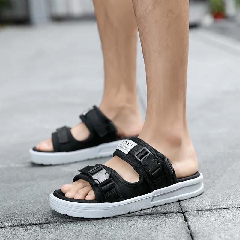 

2019 New Style Summer Sandals MEN'S Casual Beach Shoes Trend Sports Sandals Dual Purpose Outer Wear Outdoor Slipper