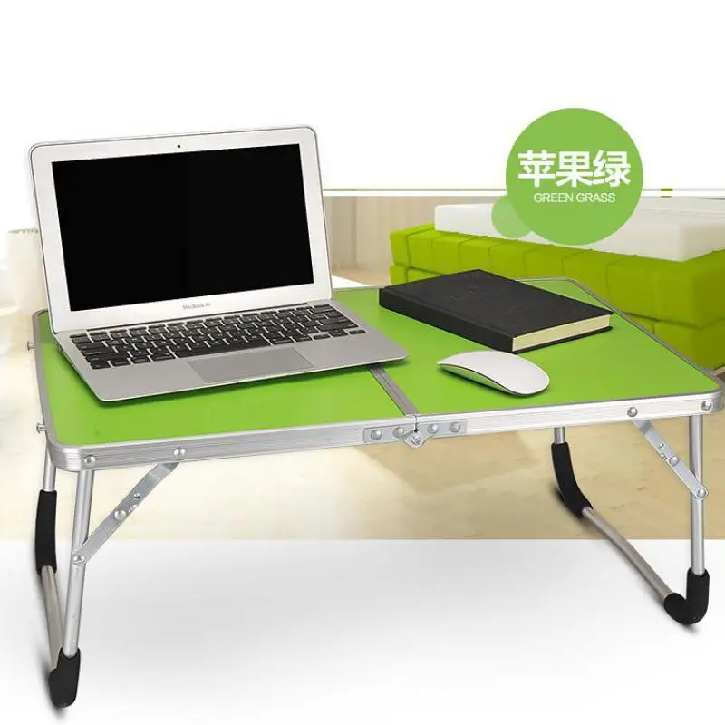 

Notebook Computer Desk Bed With Simple Table Lazy Little Folding Table Students Dormitory