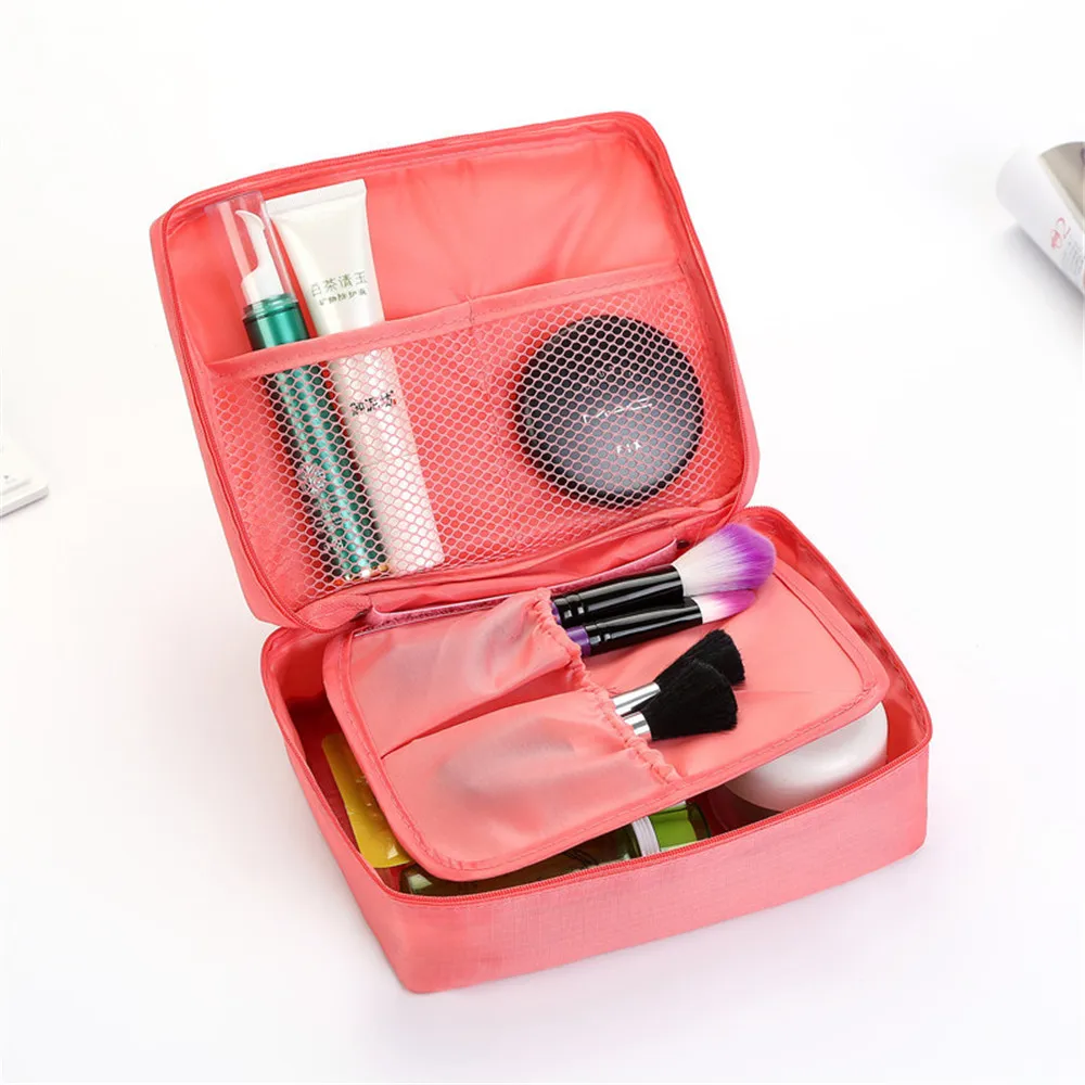  Travel Large Capacity Wash Bag Cosmetic Bag Carrying Case Multifunction Travel Storage Pouch for Wo