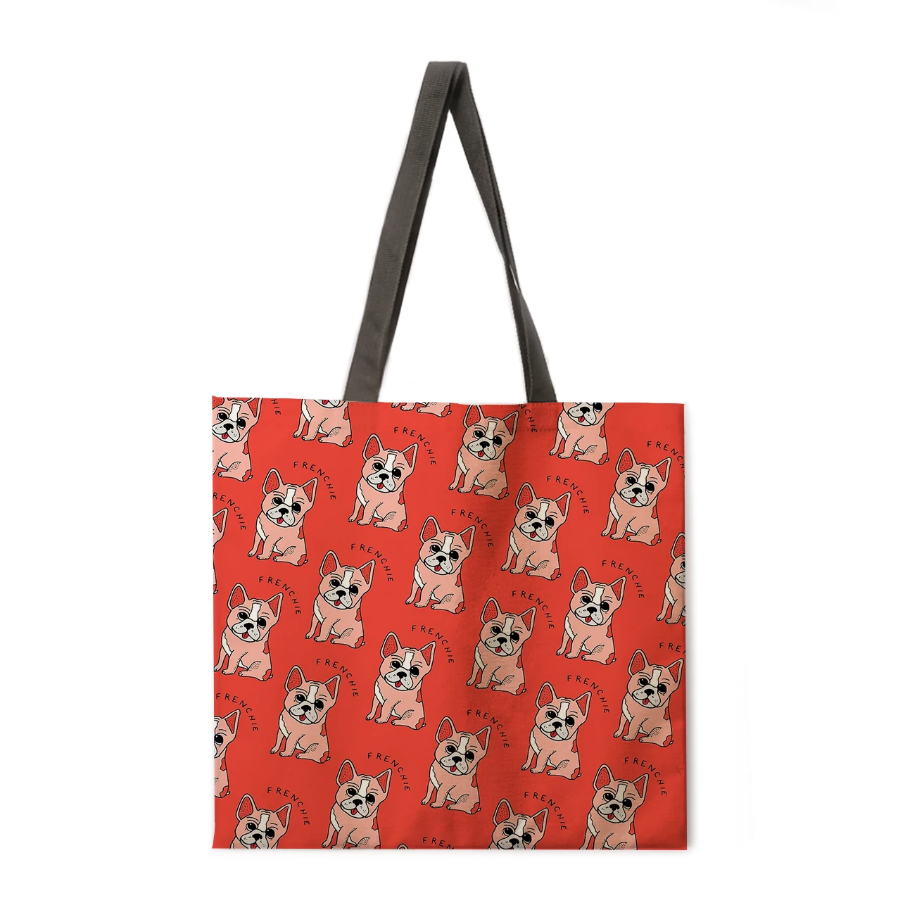 

Women's Shoulder Bag Method Dog Fighting Printed Tote Bag Ladies Outdoor Beach Bag Reusable Shopping Bag Daily Tote Bag