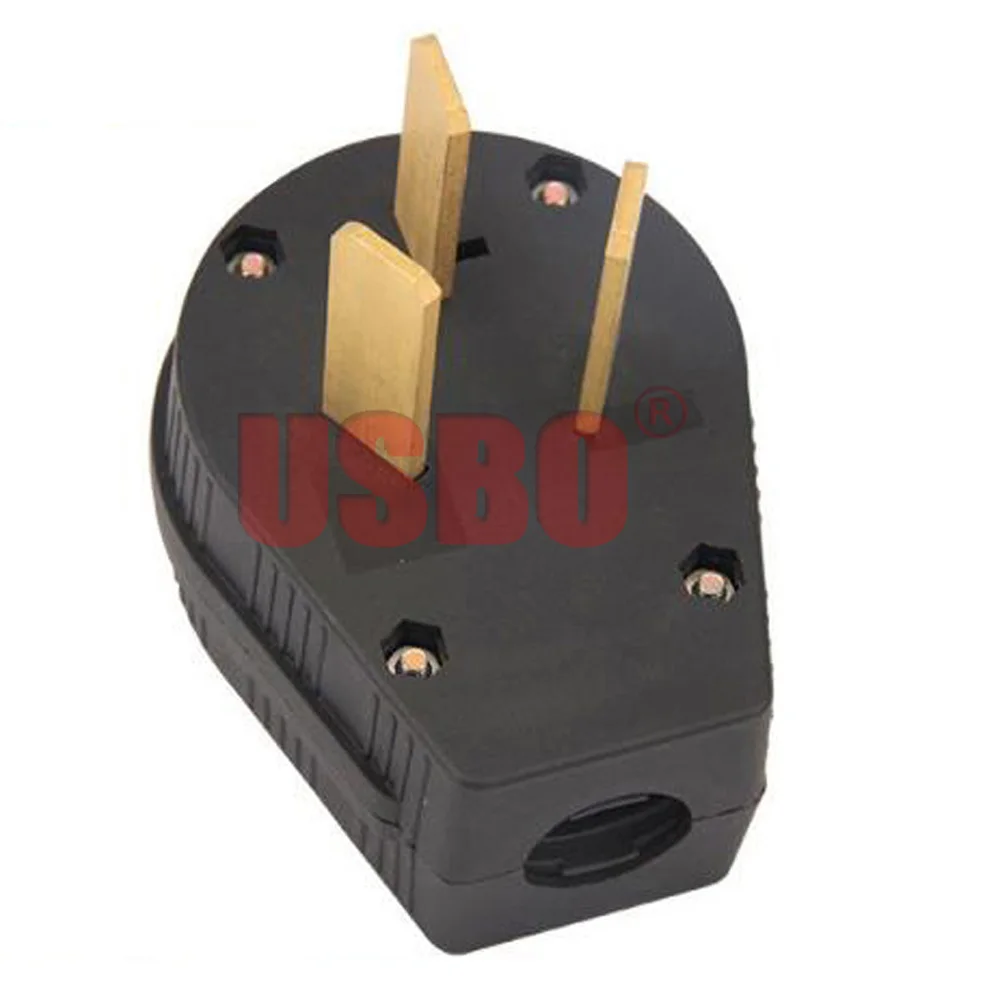 NEMA  ÷     ÷  Ŀ,  50A, 125V, 250V, 10-50P, 10-50R, ̱ 3 