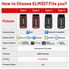 ELM327 V1.5 OBD2 Scanner WiFi BT PIC18F25K80 Chip OBDII Diagnostic Tools for IPhone Android PC ELM 327 Auto Code Reader 2