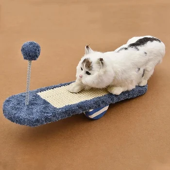 

Kitten Scratching Board Seesaw Pet Claw Board Sisal Wear Resistant Pet Toy TN99