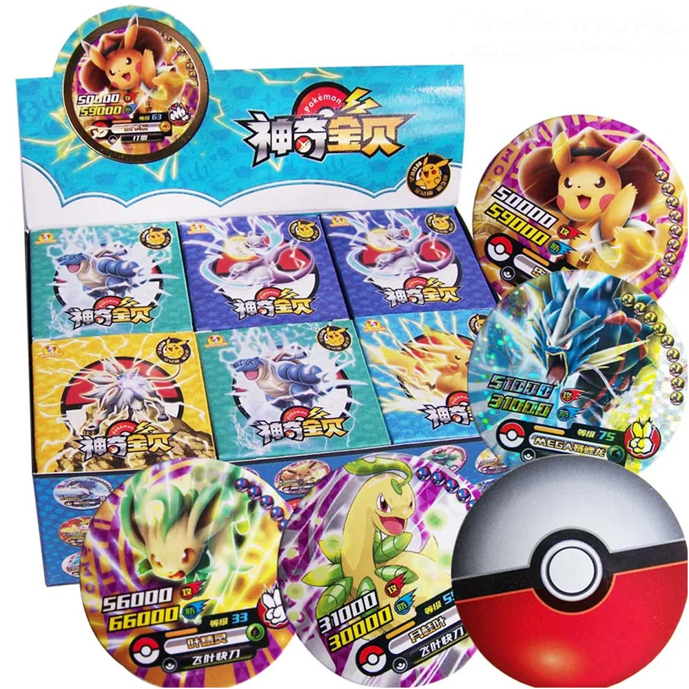 Takara Tomy jeu TCG cartes Pokemon Collections Flash brillant cartes 288 pièces/ensemble 12 cartes/boîte