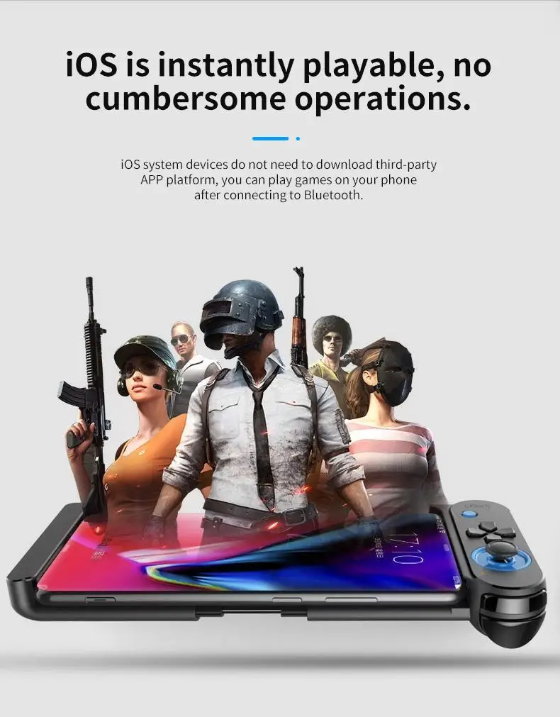Новое поступление Ipega PG-9120 беспроводной Bluetooth Джойстик планшетный ПК для Ipad mini Iphone IOS Android контроллеры геймпады Pubg BT 4,0