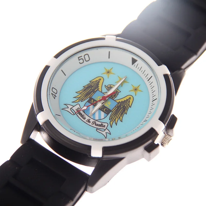 Football Club Supplies Men Watch Waterproof Silicone Women Watches Children Watches Sport Men Watch Clock Montre Homme