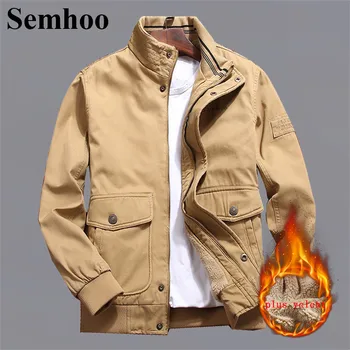 

Mens Jackets And Coats Business Casual Stand Collar Simple Solid Color Men's Coats 2019 Pure Cotton Breathable Loose Clothing