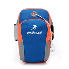 Корейский стиль, простой спортивный нарукавник для мобильного телефона, для мужчин и женщин, для бега, Экипировка для мужчин, Т-образный рукав, наручная сумка, товары для улицы