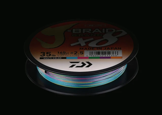 Japan Daiwa J-braid Grand Fishing Line 135m/150m 8 Strands Braided Pe Line  For Fishing Tackle 10 20 25 30 35 40 60lb Lure Line - Fishing Lines -  AliExpress