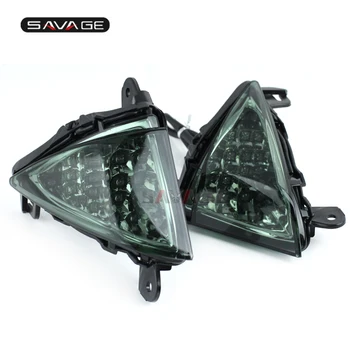 

Front LED Turn Signal Indicator For KAWASAKI ZX6R ZX10R Z750 Z1000 NINJA 650R ER6N ER6F Motorcycle Accessories Light Blinker