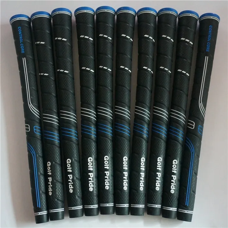 blue standard CP2 PRO/CP2 обёрточная бумага, брендовые стандартные и резиновые ручки для гольфа среднего размера, Клубные ручки для деревьев и утюгов,, красный и синий цвет, 13 шт./лот - Цвет: blue standard