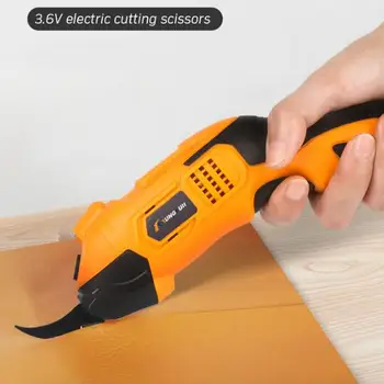 

EU/US 220V Multipurpose Electric Scissors Fabric Leather Cloth Cutting Cordless Chargeable Fabric Sewing Handheld Scissors