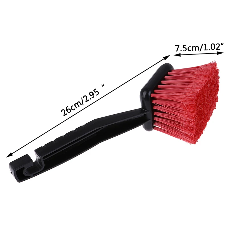 1PC Car Wheel Brush Tire Cleaner with Handle Auto Detailing Motorcycle Cleaning