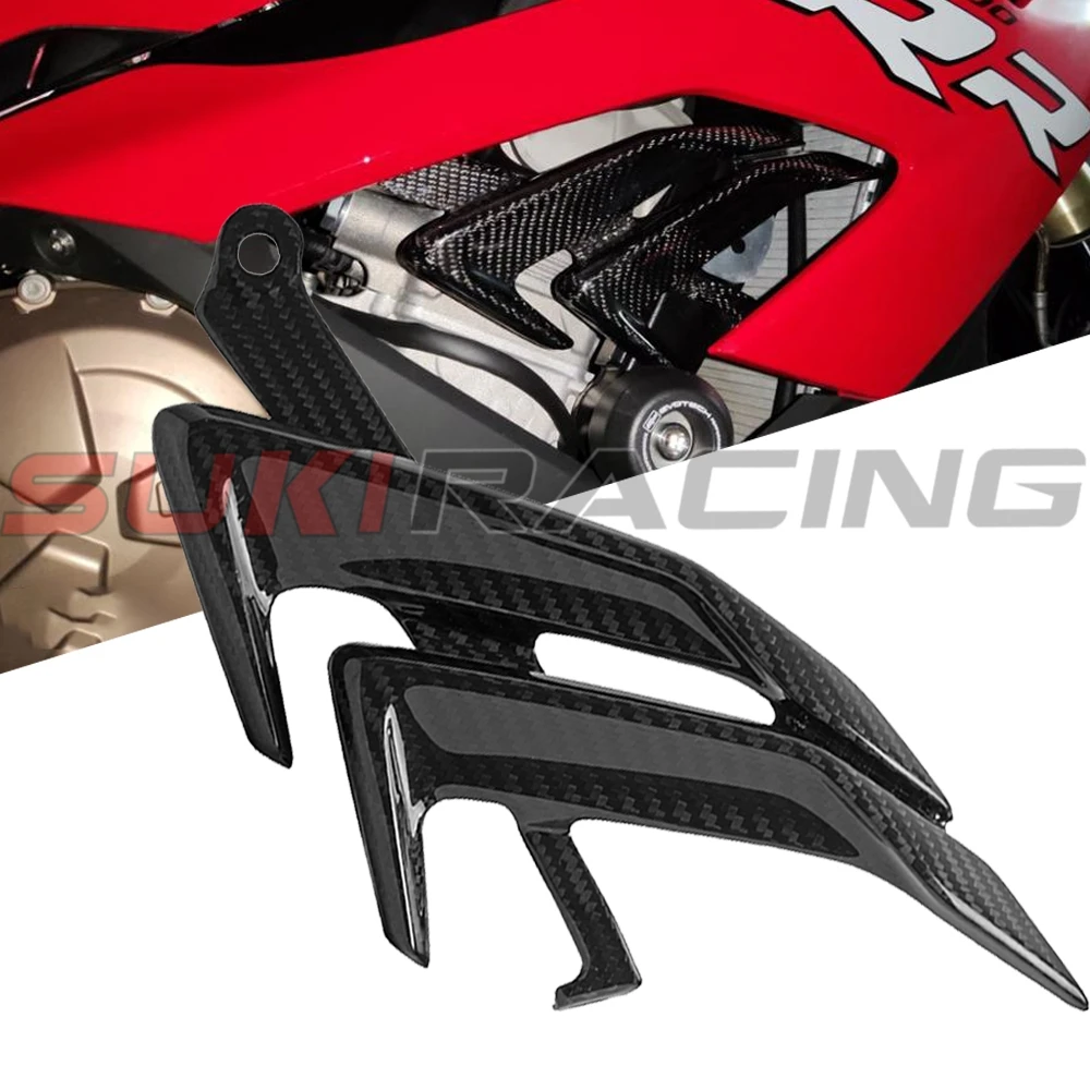 Боковая панель мотоцикла S1000RR 2019 2020 2021 из углеродного волокна маленькая боковая