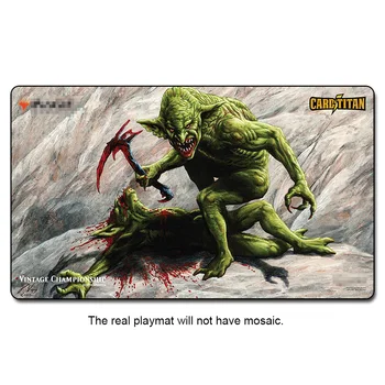 

Survival of the fittest Playmat Many Choice 35X60CM Games Playmat Custom MousePad Board Game Cards Playmat With Free Gift Bag