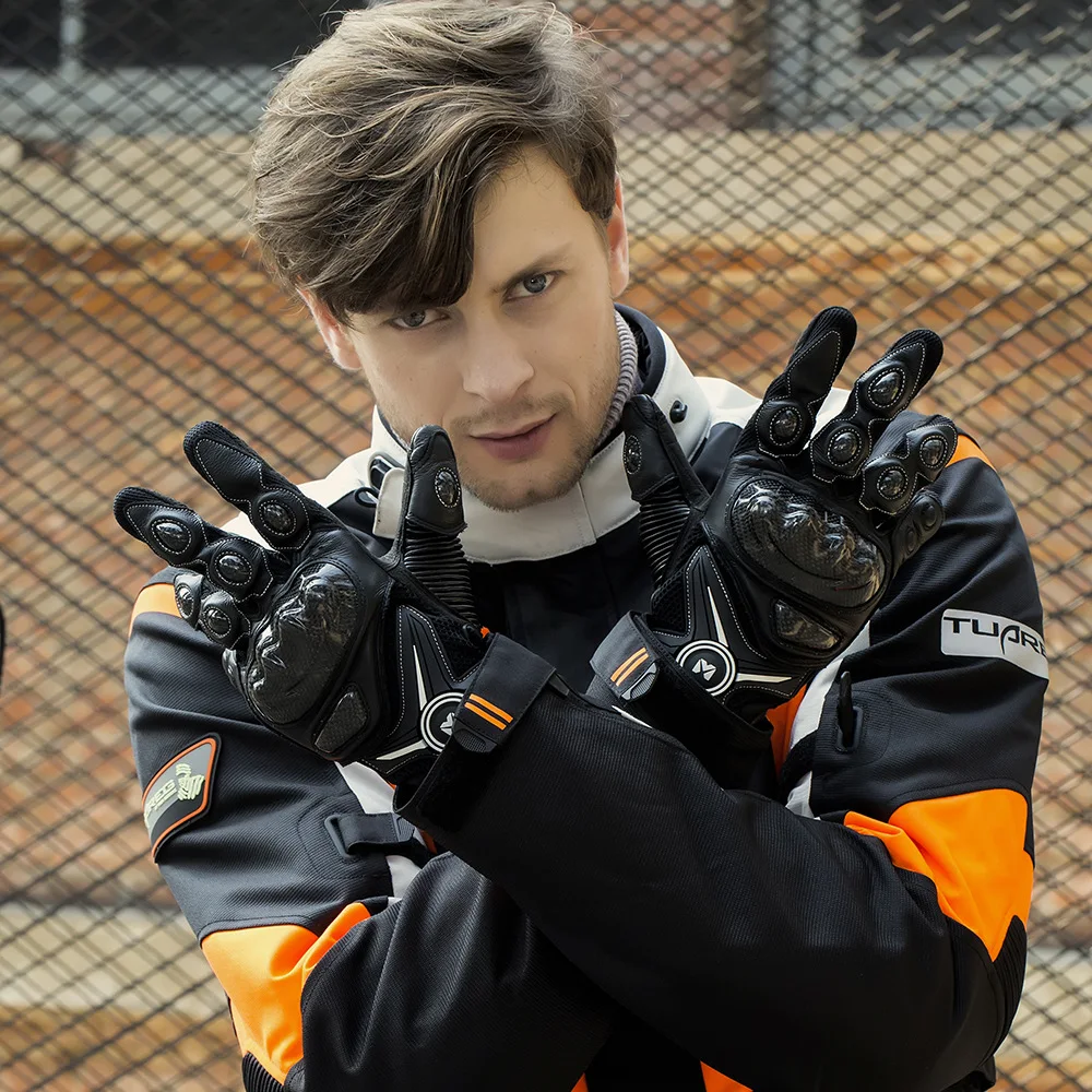 XUEYU мотоциклетные перчатки мужские кожаные Guantes Мотокросс Guantes Moto Loves внедорожный мотоцикл полный палец Сенсорный экран перчатки