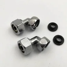 Солнечный смесительный клапан локоть угловой цинковый сплав