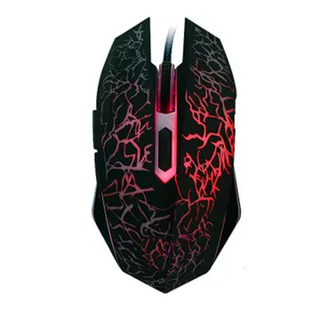 

Wired Optical Lights USB PC Computer Laptop Games Gamer Game Gaming Mouse Mice