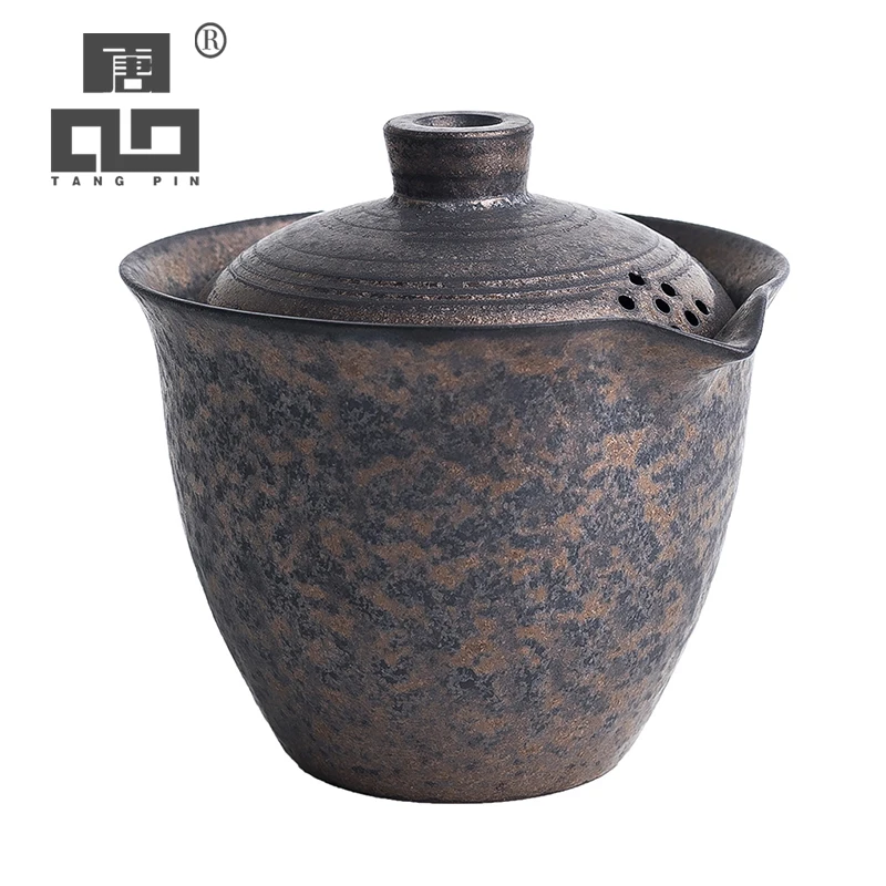 Японский керамический чайник TANGPIN gaiwan винтажный Китайский кунг фу 200