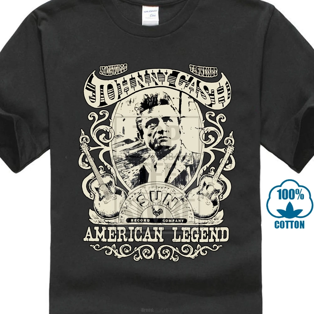 johnny cash sun records shirt