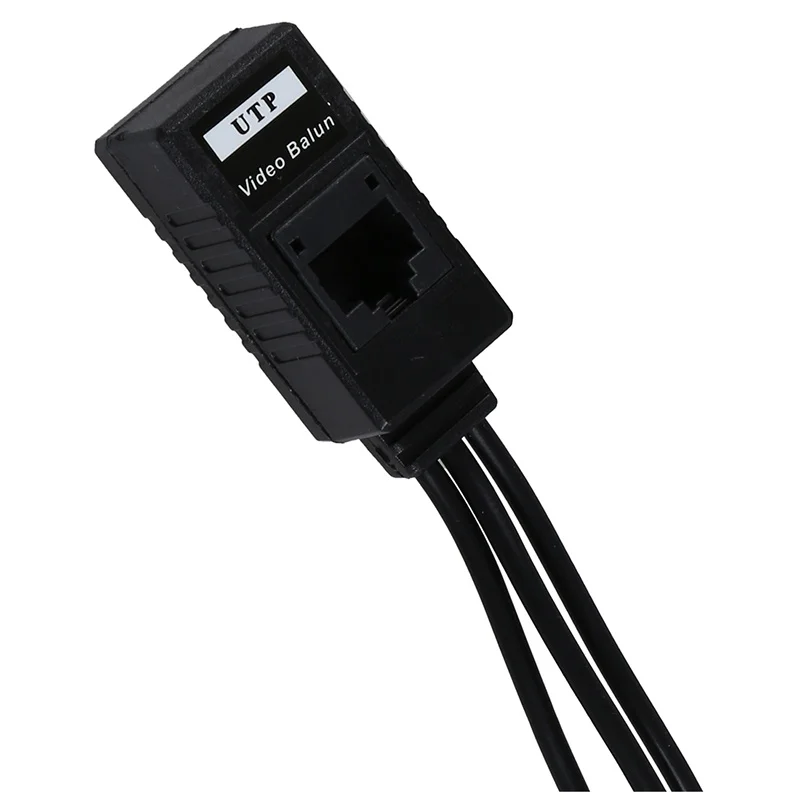 1 пара 3 в 1 штекер BNC штекер RJ45 аудио-видео Мощность балун трансивер для камеры видеонаблюдения