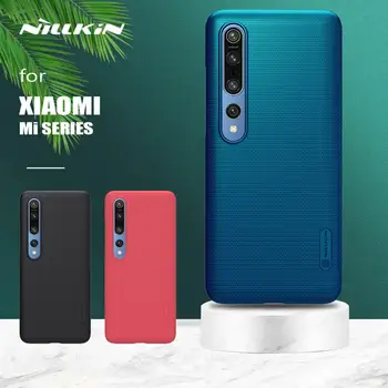 

for Xiaomi Mi 10 9 Lite 8 6 5 K20 9T CC9 Note 10 Pro Case Nillkin Super Frosted Shield Cover for Xiaomi Mi9 Mi8 SE Mi6 Case