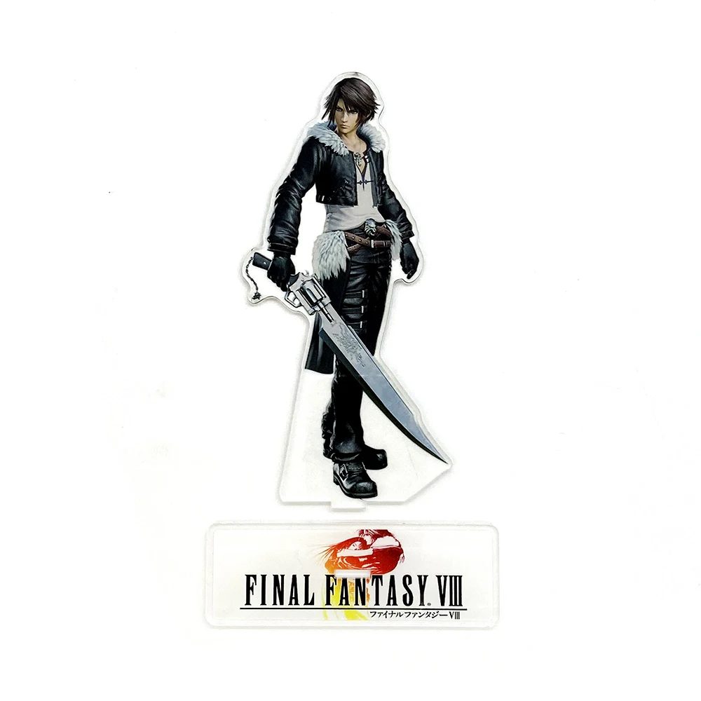 Final Fantasy FF Ⅷ 8 Squall Rinoa acrylic stand figure model plate holder cake topper anime cool