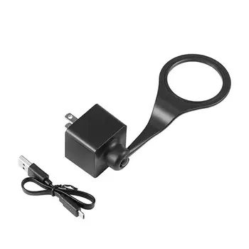 

US Plug AC Outlet Mount 360 Degree Swivel Wall Mount Bracket Holder for Nest Cam Indoor and Drop Cam Pro Camera Accessories L41E