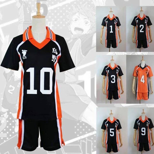 No.5 Akaashi Keiji No.4 Bokuto Koutarou Volleyball Uniform Cosplay Haikyuu  Fukurodani Academy Jersey Volleyball Team Top+Shorts - AliExpress