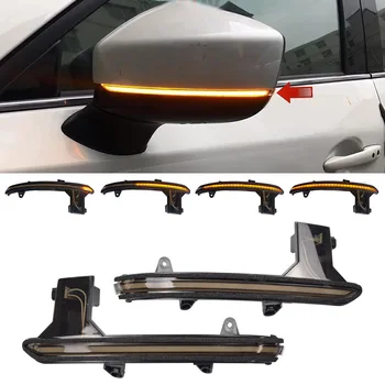 

Flowing Mirror Indicator Blinker Dynamic LED Turn Signal Light For Mazda CX-5 CX5 KF CX-8 CX8 2018-2019 CX-9 CX9 TC