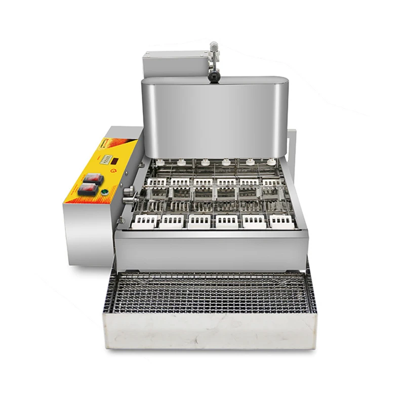 NP-6 Автоматична машина для пончиків Міні-пончики Автоматичне формування 6-рядної машини для пончиків Комерційна машина для смажених пончиків