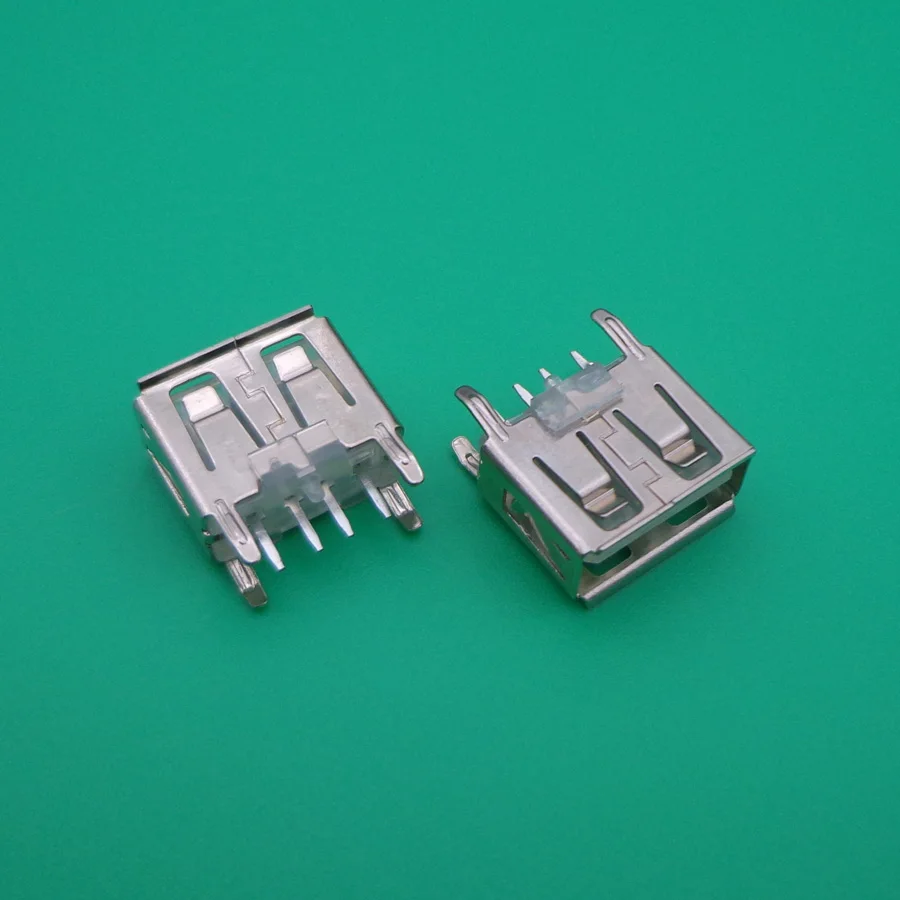 500 шт. материнская плата для ноутбука micro 2 0 USB 4pin 4 pin DC Белый A Тип плоский угол 180
