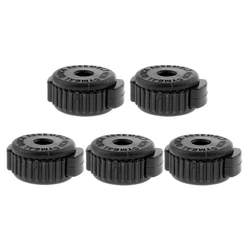 5pcs ABS Drum Set Cymbal Quick Assembly Mate Replacement Accessories for Drum Set Kit Part Percussion Instrument Replacements