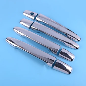 

New 8pcs Car Exterior Side Door Handle Cover Trim Molding Fit For Mitsubishi Outlander Sport ASX Lancer 2013 2014 2015 2016 2017