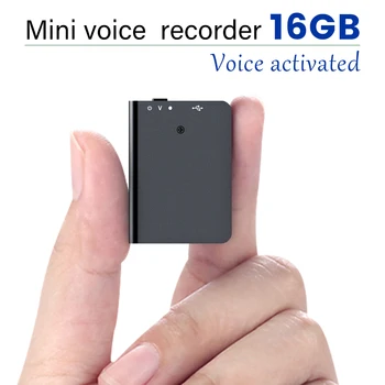 

Mini Voice-Recorder Smart USB MP3 Voice Activated Recorder 16GB Digital Audio-Recorder