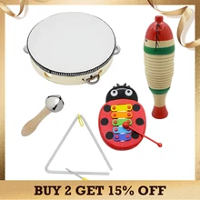 5 шт./компл. Orff музыкальный инструмент развивающие игрушки инструмент Сейф безвредны Материал Музыкальные инструменты игрушки малыша# M2