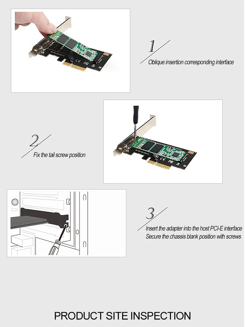 UTHAI T17 M.2 NVMe SSD Adapter NGFF TO PCIE3.0 X4 M Key SSD Converter 2230-2280 Size M2 Expansion Card For Msata 3.0 Adapt