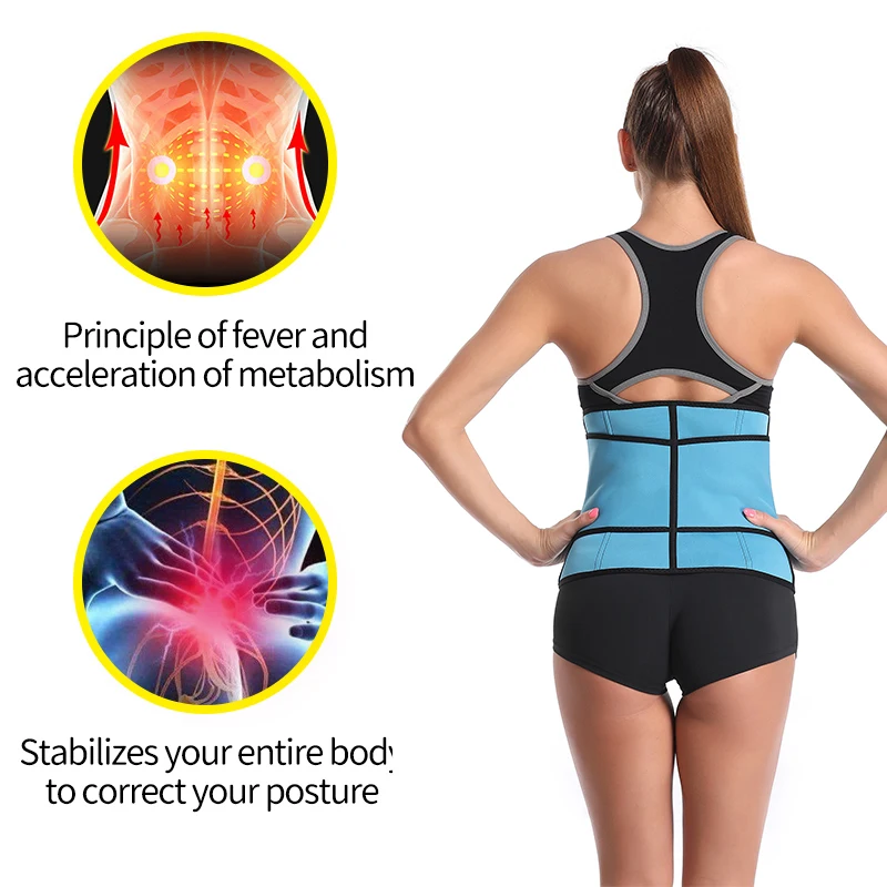 Waist Trainer for Women Plus Size Sweat Belts Tummy Control Workout Sauna Trimmer Neoprene Cincher Corset Slimming Belt Binders