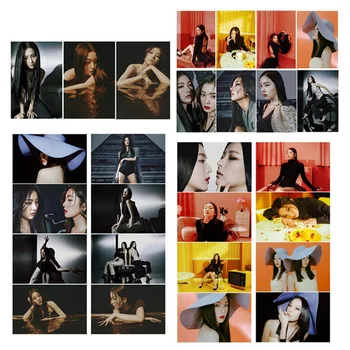 

27Pcs/Set Red Velvet New Album Monster Photocard Photo Card PVC Crystal Card Stickers For Bus Student Card For Fans Gift