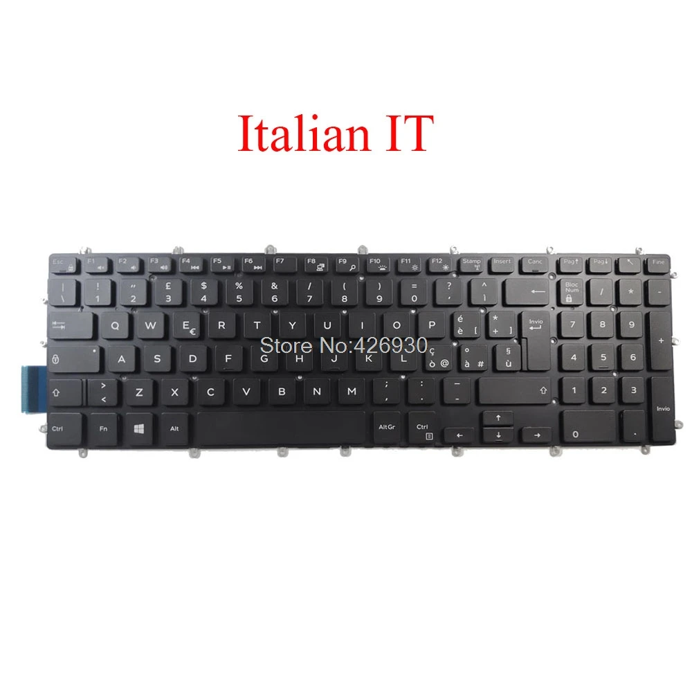 Клавиатура CZ AR IT NE SW BE SL для DELL Inspiron 5565 5567 7566 7567 7577 5765 5767 7773 7778 7779 5570 5575 5770 5775